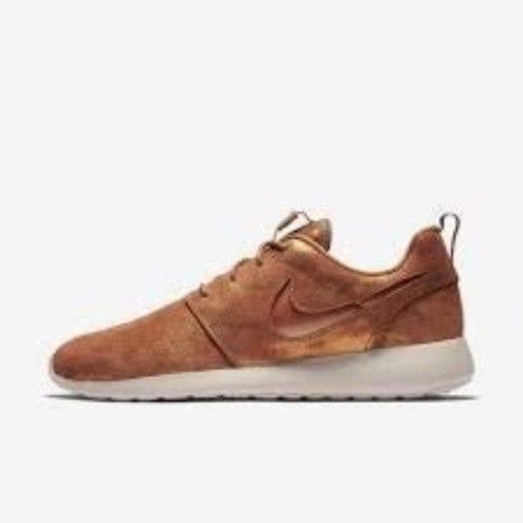 Nike Roshe One Premium Metallic Tawny 7 - Picture 5 of 8